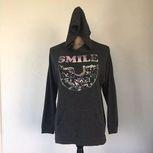 Well Worn XL Smile Hoodie